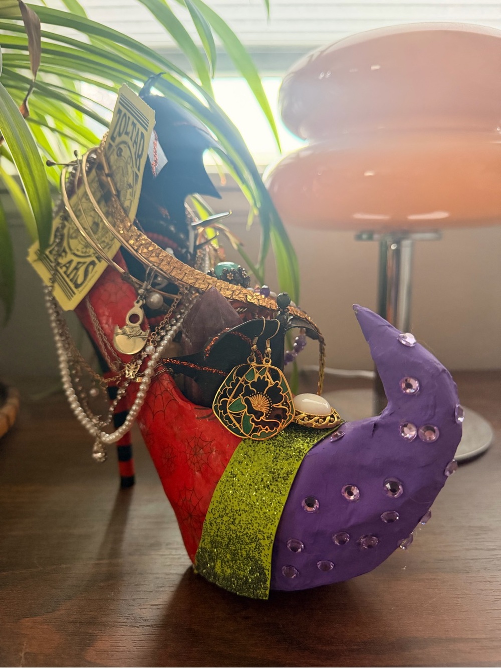 Witchy Mystery Jewelry Shoe